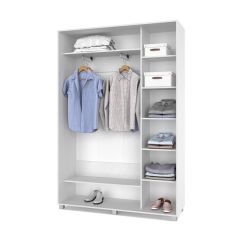 РОЛАНД Шкаф-купе с зеркалом Анкор светлый (450*1500) Р452 в Режи - rezh.mebel24.online | фото 3