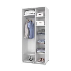 РОЛАНД Шкаф-купе с зеркалом Анкор светлый (600*1000) Р602 в Режи - rezh.mebel24.online | фото 2