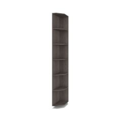 РОЛАНД Шкаф-купе с зеркалом Анкор темный (450*1200) Р422 в Режи - rezh.mebel24.online | фото 5
