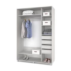 РОЛАНД Шкаф-купе с зеркалом Шимо светлый (600*1400) Р642 в Режи - rezh.mebel24.online | фото 5