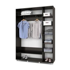 РОЛАНД Шкаф-купе Венге (450*1600) Р461 в Режи - rezh.mebel24.online | фото 3