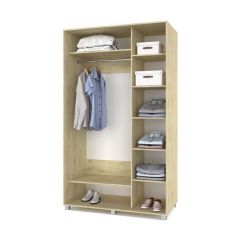 РОЛАНД Шкаф-купе с зеркалом Ирландский дуб (600*1500) Р652 в Режи - rezh.mebel24.online | фото 2