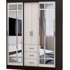 Шкаф-купе ШКП 1 (Венге/Ясень Анкор светлый) в Режи - rezh.mebel24.online | фото