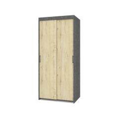 ТОМАС Шкаф-купе Камень темный - Ирландский дуб Т21 в Режи - rezh.mebel24.online | фото