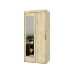 ТОМАС Шкаф-купе с зеркалом Ирландский дуб Т22 в Режи - rezh.mebel24.online | фото