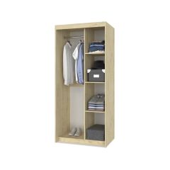 ТОМАС Шкаф-купе с зеркалом Ирландский дуб Т22 в Режи - rezh.mebel24.online | фото 2