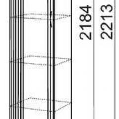 Шкаф-пенал левый Виктория 17 без стекла в Режи - rezh.mebel24.online | фото 5