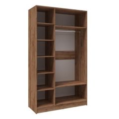 Шкаф Вегас 1200 Дуб крафт табачный/Дуб крафт белый в Режи - rezh.mebel24.online | фото 3