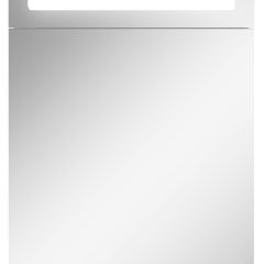 Шкаф-зеркало Аврора 55 левый с подсветкой LED Домино (DV8003HZ) в Режи - rezh.mebel24.online | фото 4