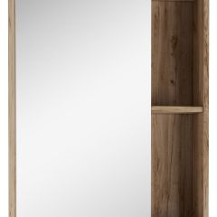 Шкаф-зеркало Craft 60 левый/правый Домино (DCr2203HZ) в Режи - rezh.mebel24.online | фото 1