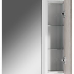Шкаф-зеркало Uno 60 Дуб серый левый/правый Домино (DU1503HZ) в Режи - rezh.mebel24.online | фото 4