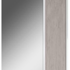 Шкаф-зеркало Uno 60 Дуб серый левый/правый Домино (DU1503HZ) в Режи - rezh.mebel24.online | фото 5