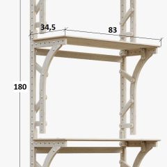 Система  хранения  Конструктор Арт. СХ3-1 в Режи - rezh.mebel24.online | фото 2