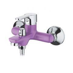 Смеситель для ванны Accoona A6367S фиолетовый в Режи - rezh.mebel24.online | фото 1