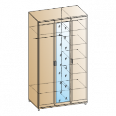 Спальня Мелисса композиция 3 (Ясень Асахи) в Режи - rezh.mebel24.online | фото 4