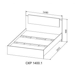 СОФИ Спальный гарнитур (модульный) в Режи - rezh.mebel24.online | фото 9