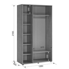 ЗАРА К1 Спальный гарнитур в Режи - rezh.mebel24.online | фото 9
