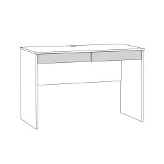 Стол компьютерный 12.69 Бостон в Режи - rezh.mebel24.online | фото 2