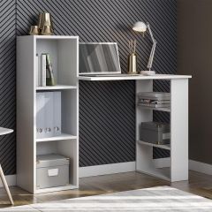 Стол компьютерный СТК 1 (Белый) в Режи - rezh.mebel24.online | фото