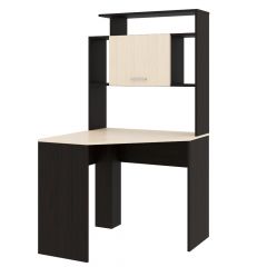 Стол компьютерный угловой ПКС-8 Венге/Дуб белфорд в Режи - rezh.mebel24.online | фото