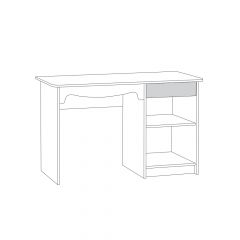 Стол письменный 12.24 Флоренция в Режи - rezh.mebel24.online | фото 3