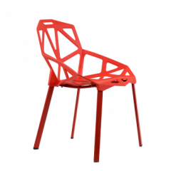 Стул Barneo N-229 One красный в Режи - rezh.mebel24.online | фото