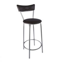 Стул барный №11 с мягкой спинкой в Режи - rezh.mebel24.online | фото