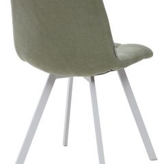 Стул CHILLI SQUARE UF860-11B мятный, ткань/ белый каркас М-City в Режи - rezh.mebel24.online | фото 2