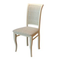 Стул М15 (жаккард №40) массив слоновая кость (2 шт.) в Режи - rezh.mebel24.online | фото