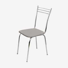 Стул "Увертюра NEW", кож.зам - кап.седов/ножки хром (4шт) в Режи - rezh.mebel24.online | фото