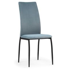 Стул на металлокаркасе Tod light blue / black в Режи - rezh.mebel24.online | фото 3