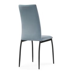 Стул на металлокаркасе Tod light blue / black в Режи - rezh.mebel24.online | фото 5