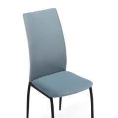 Стул на металлокаркасе Tod light blue / black в Режи - rezh.mebel24.online | фото 9