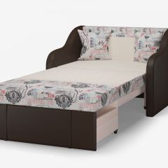 ТОМ Диван детский Hotel/к/з Reex browm в Режи - rezh.mebel24.online | фото 2