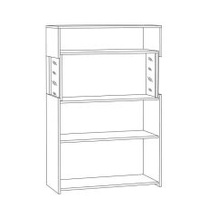 Трувор Комод с витриной 13.306 в Режи - rezh.mebel24.online | фото 2
