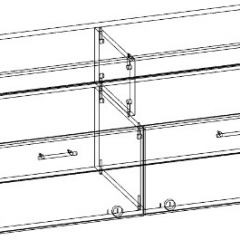 СОНАТА ТМС-1200 Тумба малая (Дуб сонома/Белый глянец) в Режи - rezh.mebel24.online | фото 2