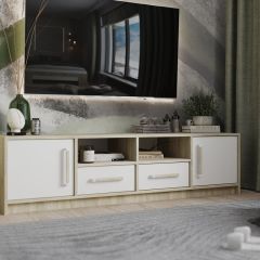 Тумба под ТВ НКМ Эдем-1 в Режи - rezh.mebel24.online | фото 3