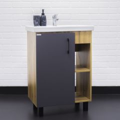 Тумба под умывальник "Фостер 60" Craft без ящика Домино (DCr2201T) в Режи - rezh.mebel24.online | фото 5