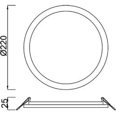 Встраиваемый светильник Mantra Saona C0183 в Режи - rezh.mebel24.online | фото 6