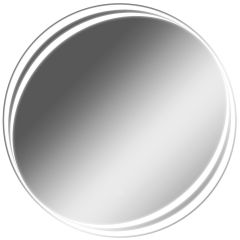 Зеркало Берг 700х700 с подсветкой Домино (GL7055Z) в Режи - rezh.mebel24.online | фото