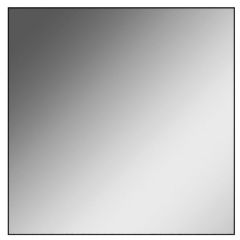 Зеркало Corsica 500х500 black без подсветки Sansa (SB1063Z) в Режи - rezh.mebel24.online | фото