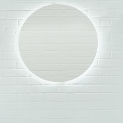 Зеркало Moon 72 white с подсветкой Sansa (SMo1046Z) в Режи - rezh.mebel24.online | фото 3