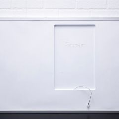 Зеркало Quadro 100 alum (линза) с подсветкой Sansa (SQL1030Z) в Режи - rezh.mebel24.online | фото 4