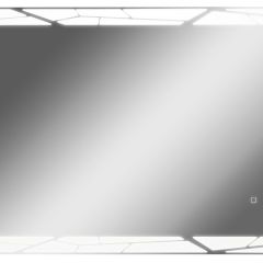 Зеркало Сеул 1000х700 с подсветкой Домино (GL7029Z) в Режи - rezh.mebel24.online | фото
