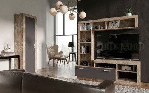 Ангара Шкаф 2-х створчатый (Графит/дуб юкон) в Режи - rezh.mebel24.online | фото 3