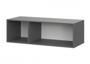 Антресоль 1200 «ШК-5» Графит серый в Режи - rezh.mebel24.online | фото 2