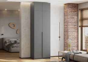Антресоль 800 «ШК-5» Графит серый в Режи - rezh.mebel24.online | фото 4