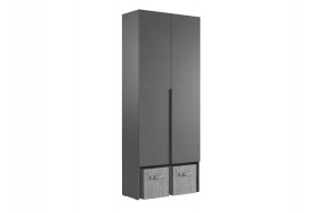 БАСКО Прихожая К1 (графит) в Режи - rezh.mebel24.online | фото 4