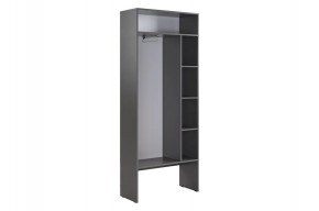 БАСКО Прихожая К1 (графит) в Режи - rezh.mebel24.online | фото 7