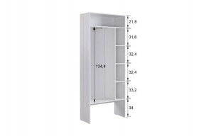 БАСКО Прихожая К10 (кашемир) в Режи - rezh.mebel24.online | фото 6